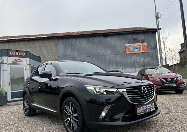 Mazda CX-3 cena 65500 przebieg: 121700, rok produkcji 2016 z Zielona Góra małe 742